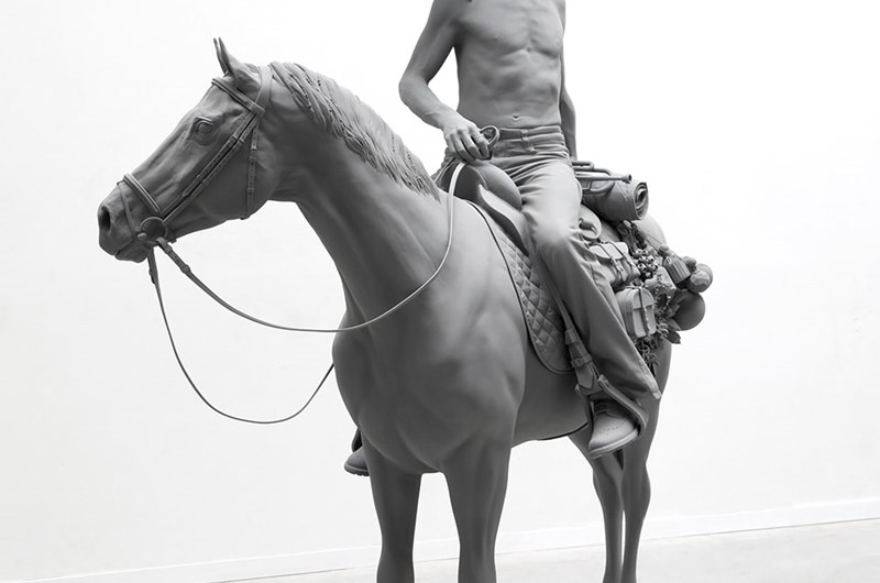 Hans Op de Beeck, The Horseman, 2020 ©Studio Hans Op de Beeck