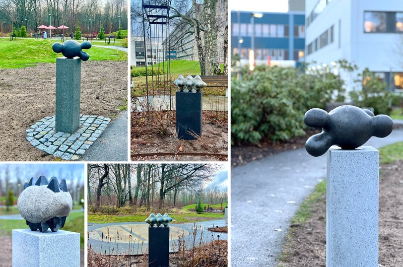 Livsformer (granit) Skaraborgs sjukhus, Skövde, 2025