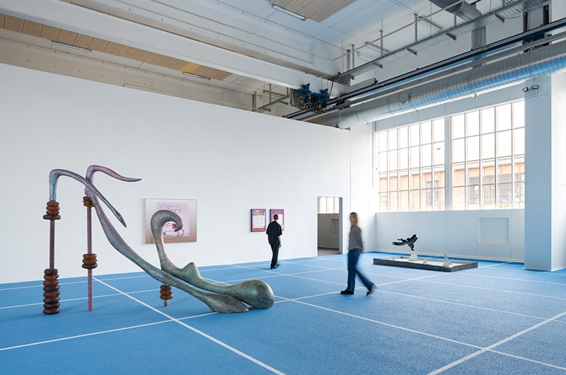Camille Henrot, Paper Planes, 2026. Installationsvy på Copenhagen Contemporary, 2026 Foto: David Stjernholm