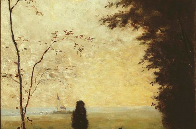 Carl Fredrik Hill, Syster Anna, 1877 Nationalmuseum. Foto: Erik Cornelius