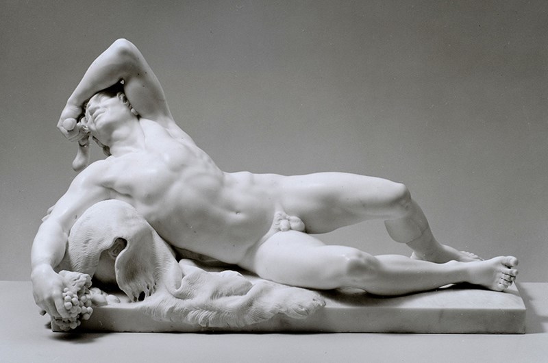 Johan Tobias Sergel, Faunen, 1774. Marmor. Nationalmuseum.