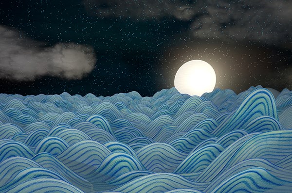Simone Hooymans – When the Moon Drinks the Sea