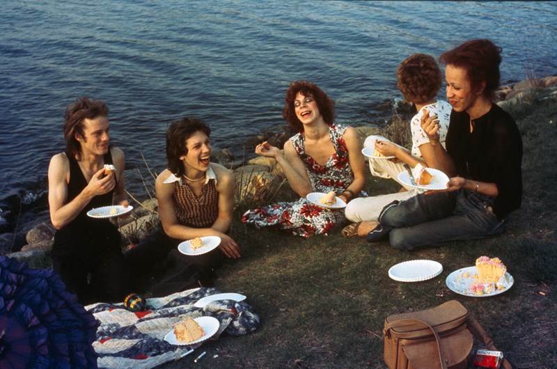 Nan Goldin, Picnic on the Esplanade, Boston (1973) Ur diabildspelet The Other Side. 1992-2021