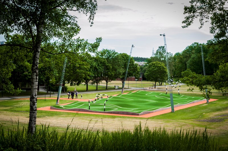 Puckelboll Stockholm Foto: David Puig Serinyà