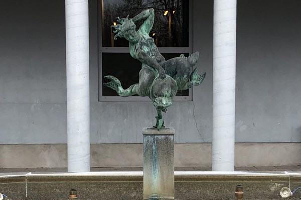 Carl Milles-staty stulen från sjukhus