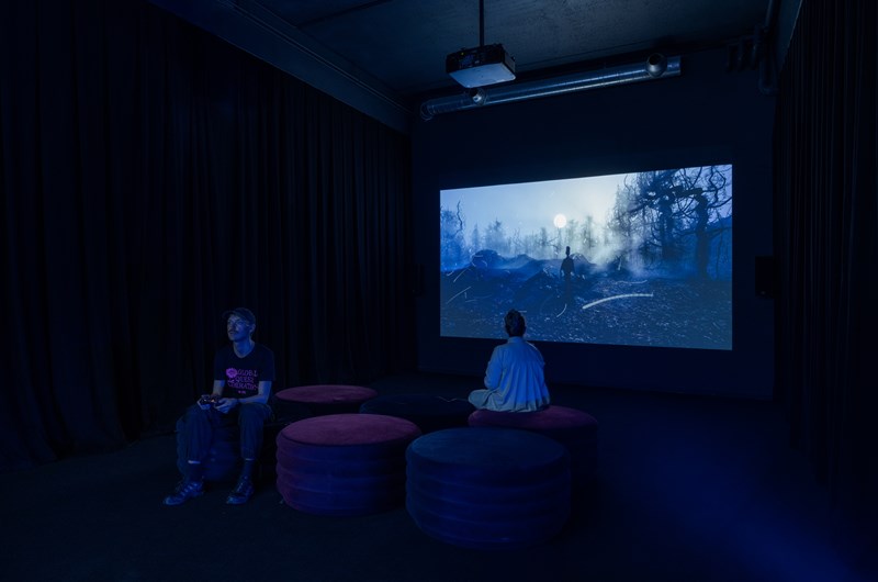 Alice Bucknell, Small Void 2025 Installationsbild från Copenhagen Contemporary,2025 Foto David Stjernholm