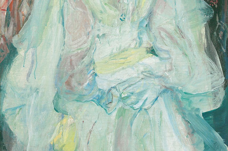 Chaïm Soutine La communiante (la Mariée) / The Communicant (The Bride), ca 1924 The Lewis Collection, London Foto: Courtesy The Lewis Collection