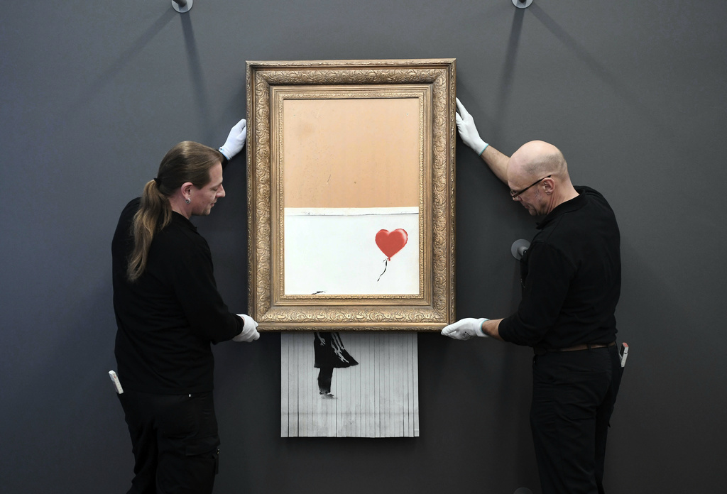 BANKSY GÖR EN EGEN UTSTÄLLNING