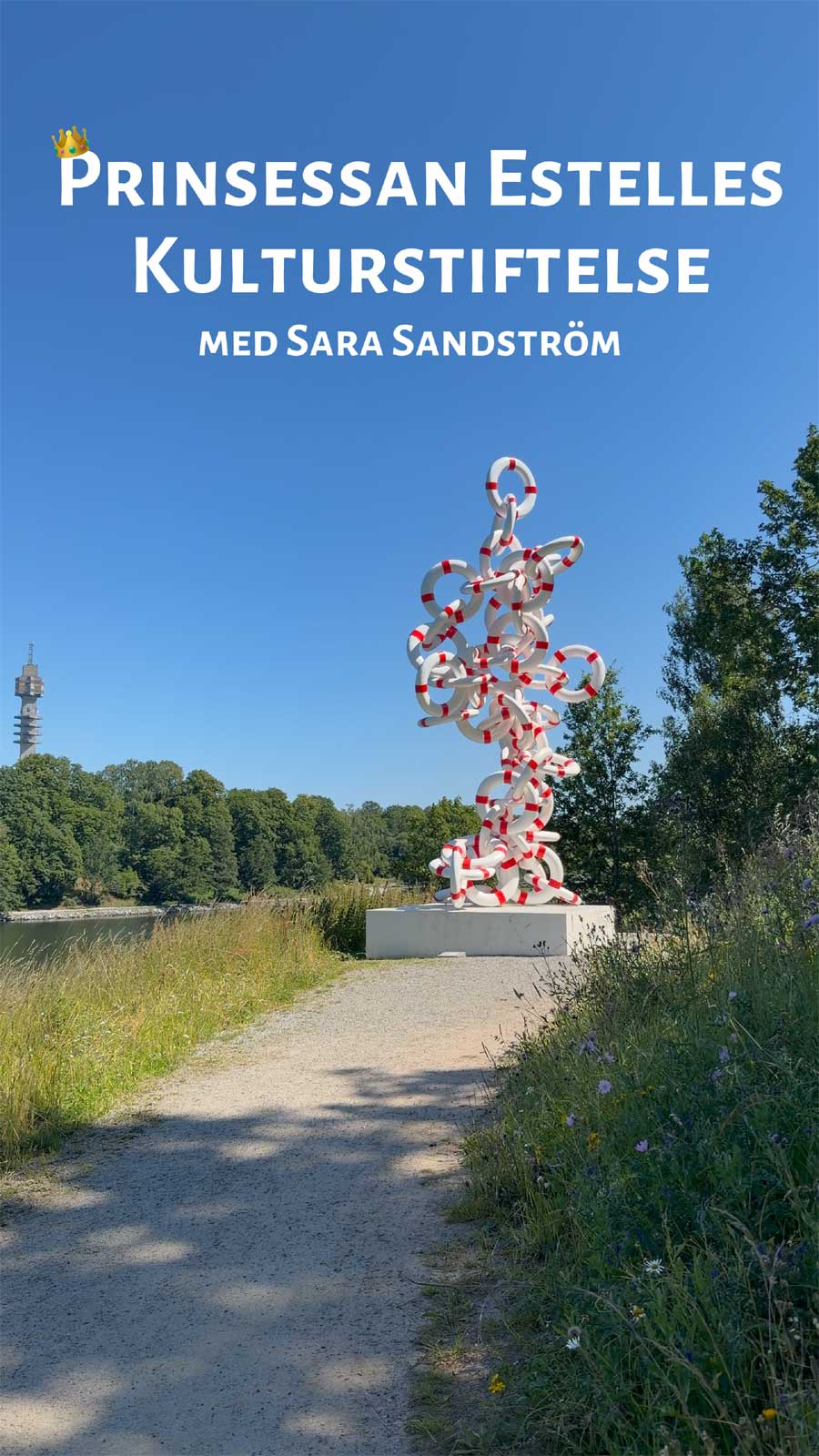 Sara Sandström berättar om Prinsessan Estelles Kulturstiftelse