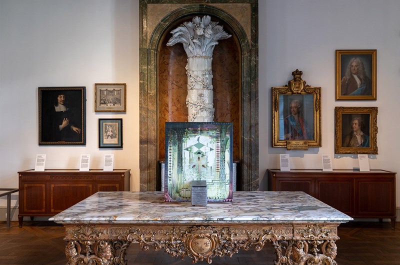 Christine Ödlund, Installationsvy Suivre les ondes Foto: Vinciane Lebrun