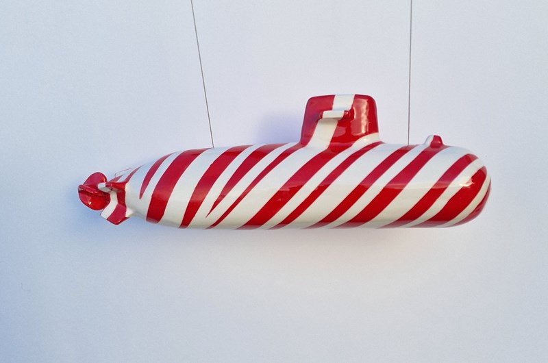 "Polka" keramik  40x 14 cm,  2022.