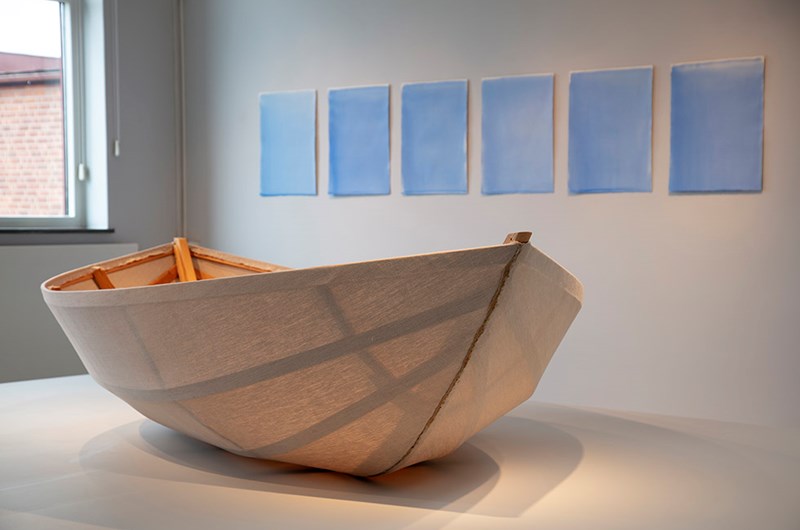 Cecilia Edefalk, En båt, 2017. Foto: Foto Mats Arvidsson, Norrköpings konstmuseum
