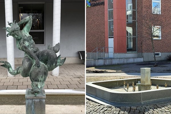Statyn "Solglitter" av Milles är stulen – liga misstänks