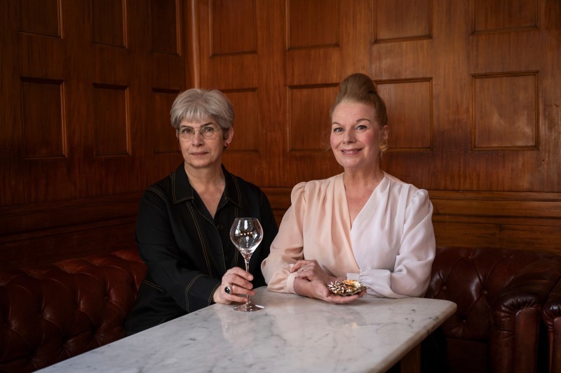 Erika Lagerbielke och Charlotte Birnbaum