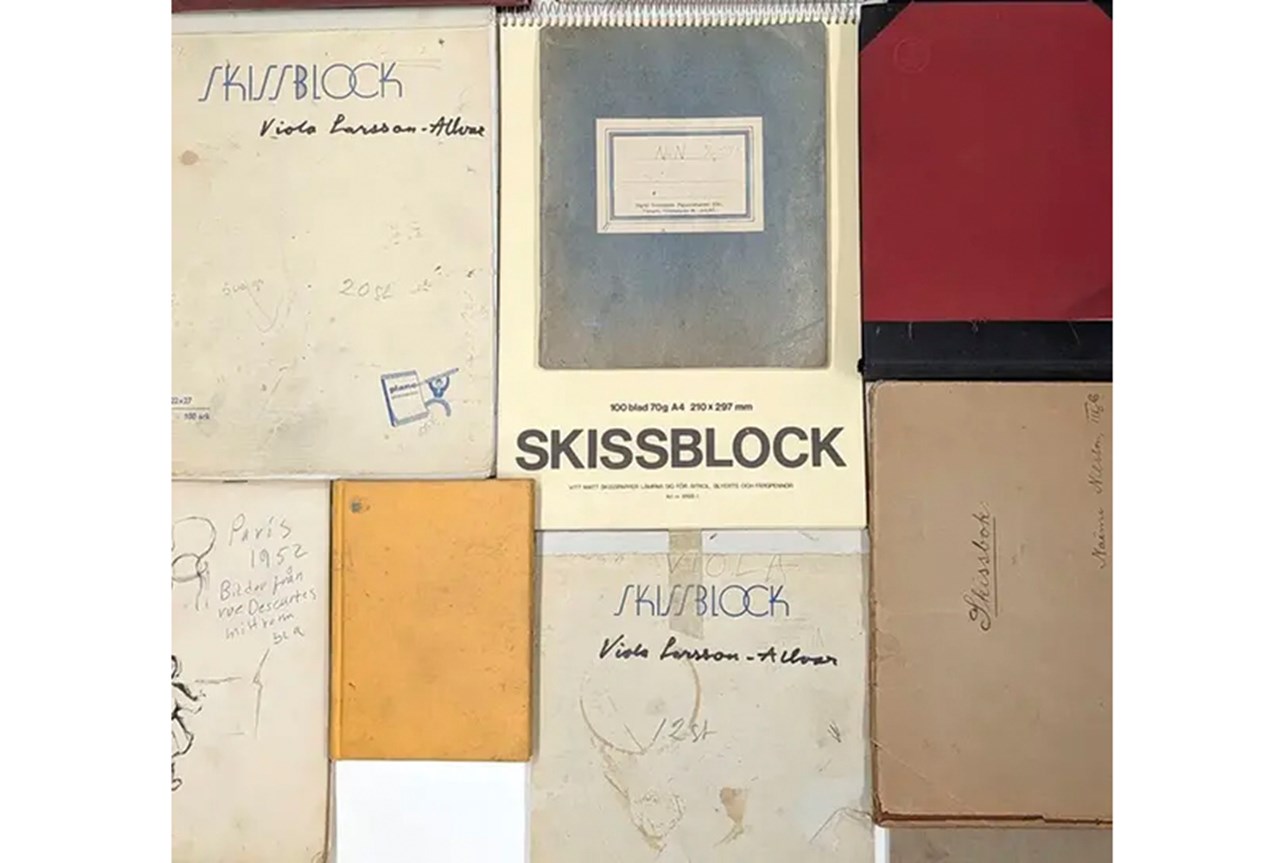 Betraktaren av de små tingen – skissböcker från samlingen