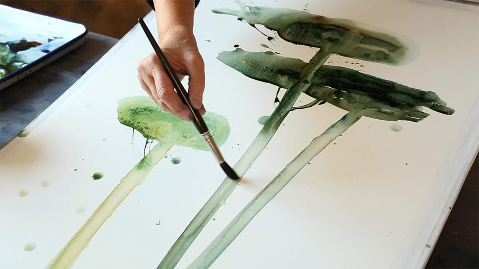 Process – om lusten att måla akvarell