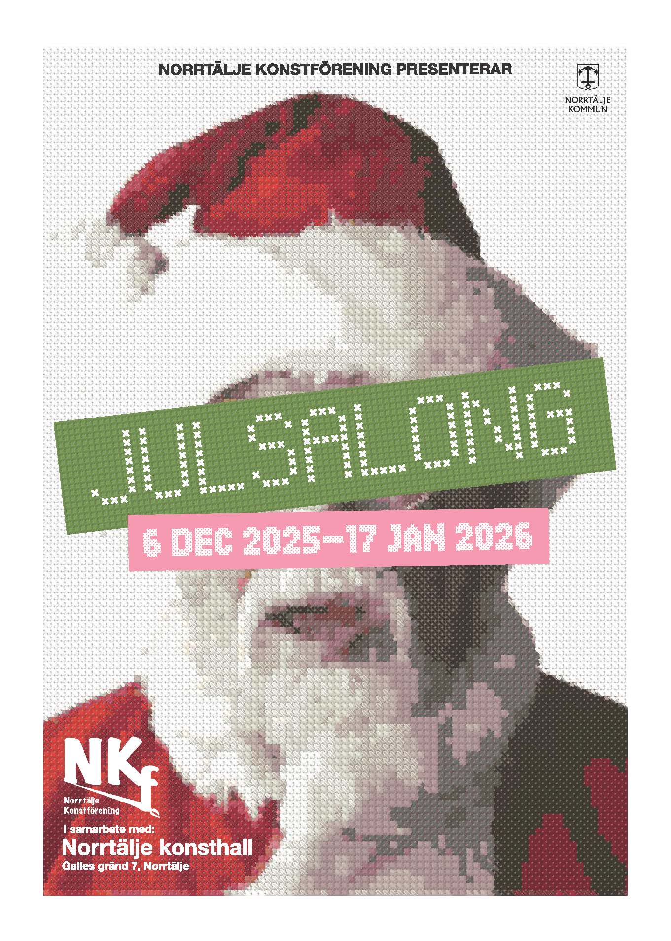Norrtälje konstförenings Julsalong 2025