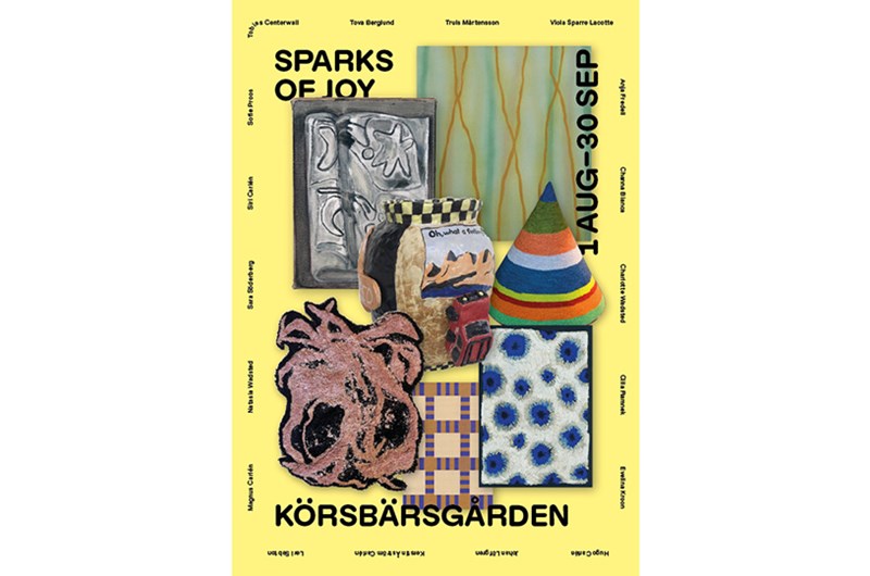 "Sparks of joy" med Siri Carlén m.fl. 1/8-30/9 2023