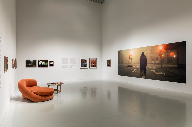 Ikram Abdulkadir, Installationsvy från Soft Focus, 2026. Foto: Helene Toresdotter/Moderna Museet