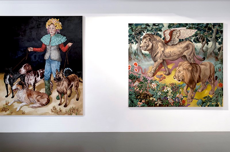 Tove Mauritzson, Installationsvy från Keeper, Galleri Dueer