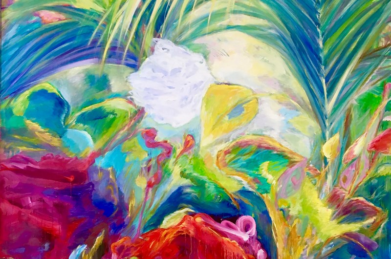 Inner Forest, Olja på duk, 160 x 150 cm