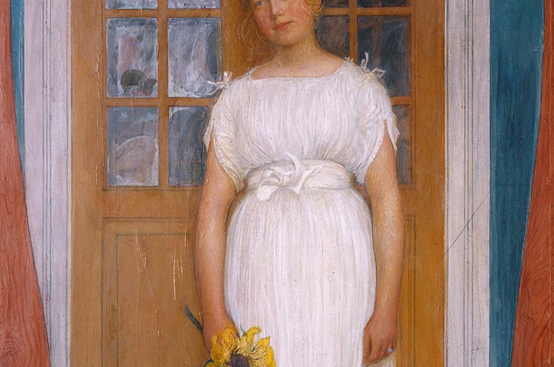 Carl Larsson Sjutton år, 1902 Olja på duk/Oil on canvas 272 x 128 cm Thielska Galleriet