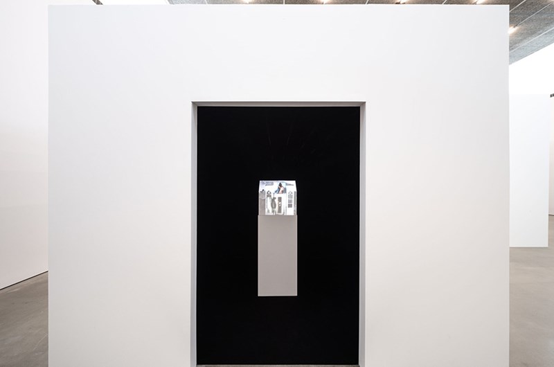Frida Orupabo, On Lies, Secrets and Silence, 2024. Installationsvy, Bonniers Konsthall. Foto: Jean-Baptiste Béranger