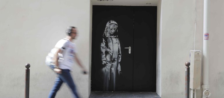 Stulen Banksy funnen i Italien