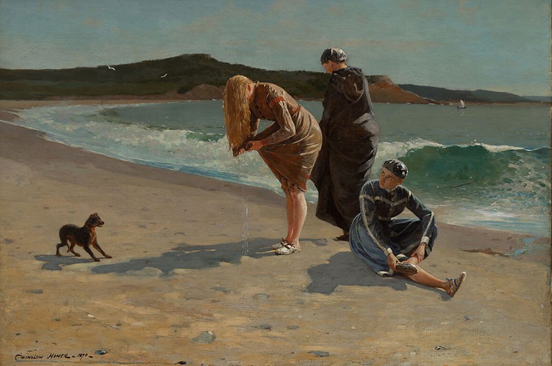Winslow Homer, Eagle Head, Manchester, Massachusetts (högvatten). Olja på duk. Metropolitan Museum of Art, New York. Foto: Metropolitan Museum of Art, New York