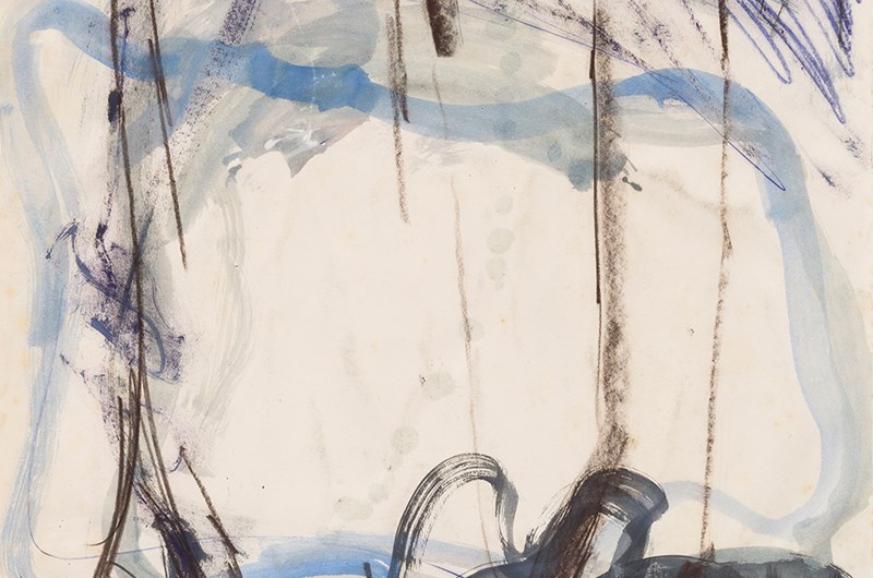 Per Kirkeby, Utan titel, 1985. Galerie Michael Werner, Berlin. (c) Per Kirkeby Estate