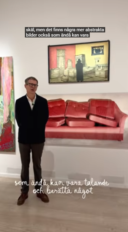 Magnus öppnar upp för tolkning