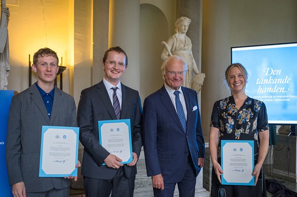 Unga tecknare belönas med 100.000:-