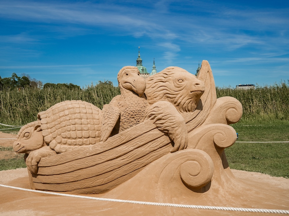 Sandskulpturfestival i Kalmar