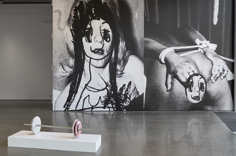 Frida Orupabo, On Lies, Secrets and Silence, 2024. Installationsvy, Bonniers Konsthall. Foto: Jean-Baptiste Béranger