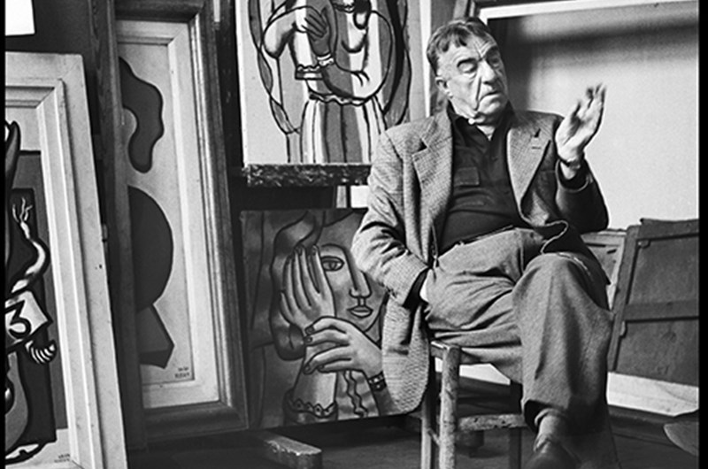 Christer Strömholm, Fernand Léger, Paris 1950. ©Strömholm Estate