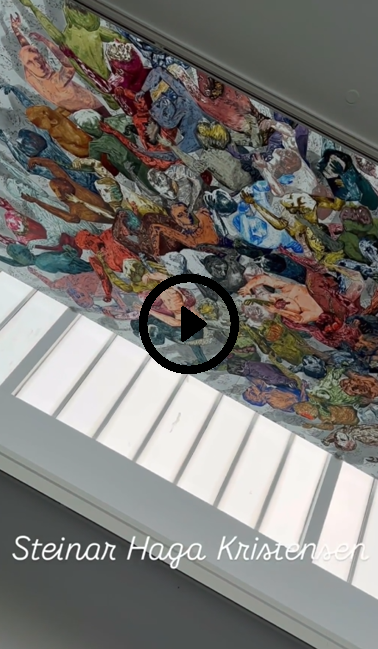 Steinar Haga Kristensens på Kunstnernes Hus i Oslo.