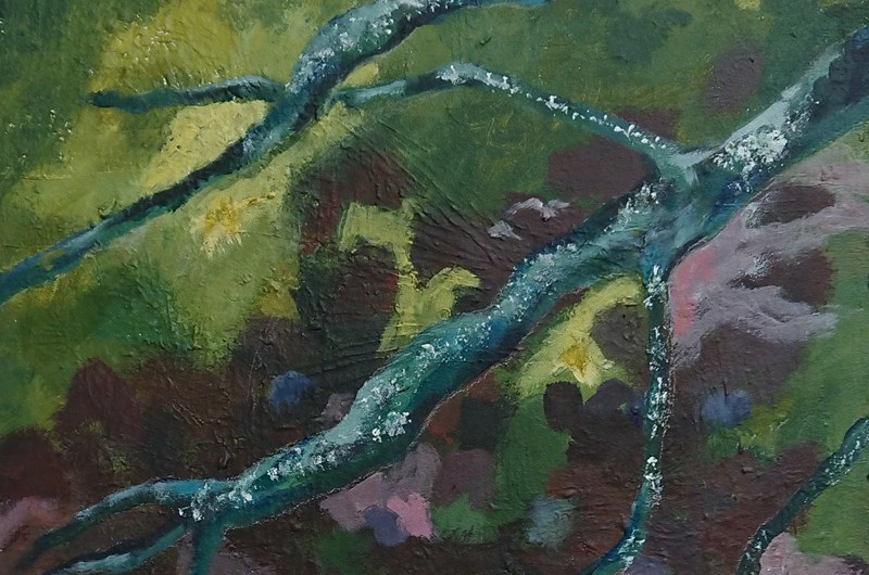 I skogen II, 40x40