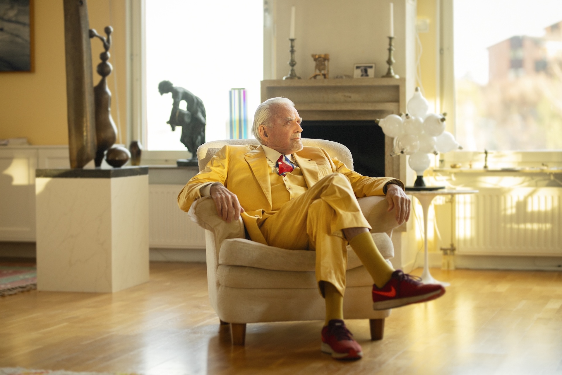 Grundaren av Sven-Harrys konstmuseum har avlidit