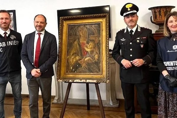 Försvunnen tavla av Botticelli återfunnen