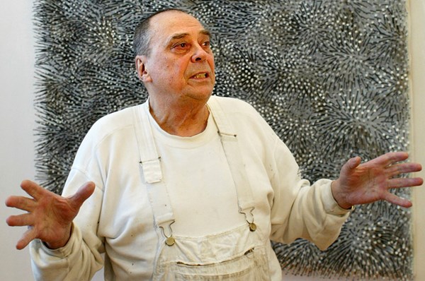 Världskände spikkonstnären Günther Uecker död