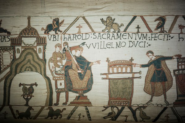 Bayeuxtapeten till England igen – efter 900 år