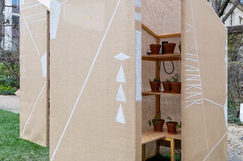 Installationsvy Suivre les ondes Foto: Vinciane Lebrun