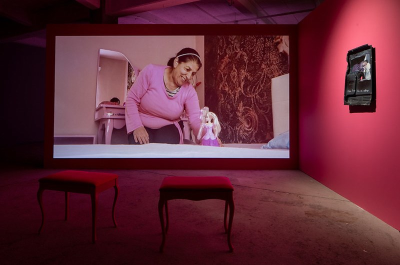  Selma Selman – Crossing the Blue Bridge A Pink Room Of Her Own, 2017–2020. Röda Sten Konsthall, 2024